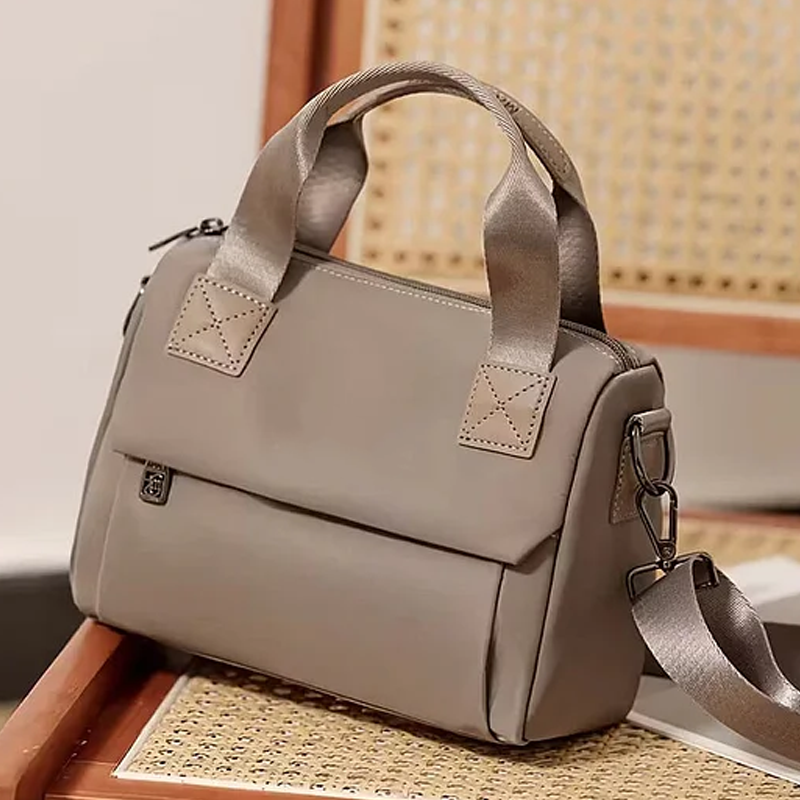 Women's Multi-Pocket Nylon Crossbody Bag