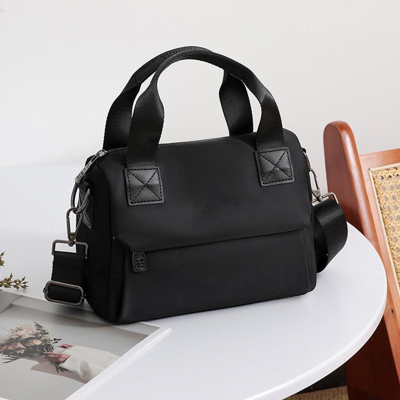 Women's Multi-Pocket Nylon Crossbody Bag