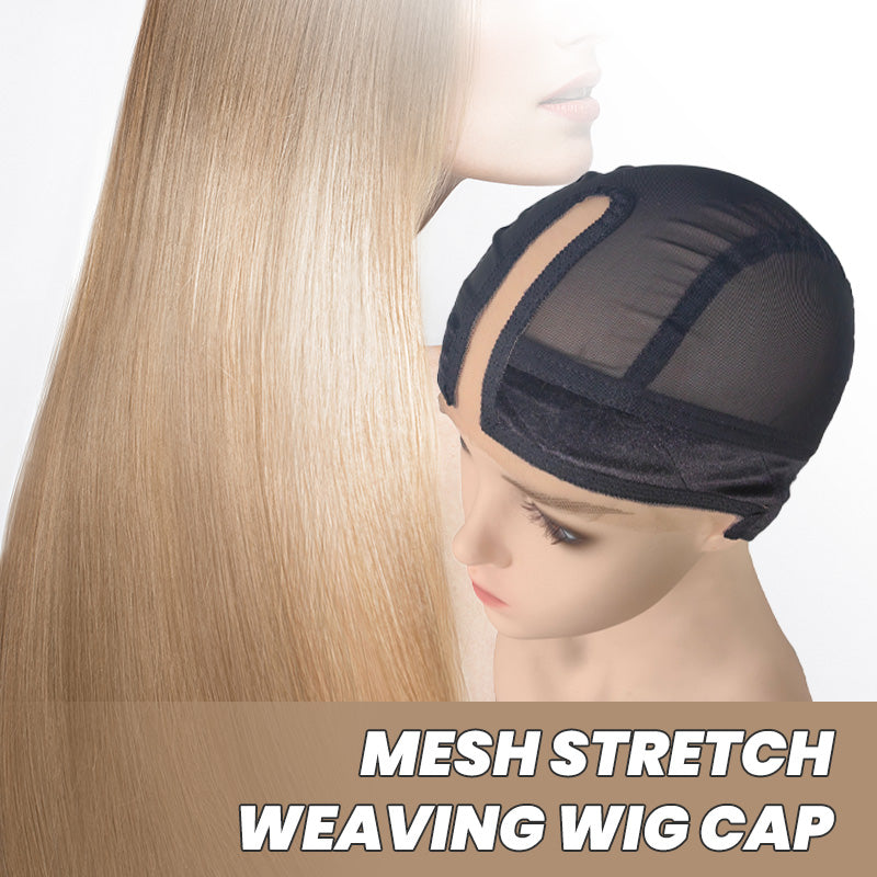 4*5 Inch U Part Mesh Stretch Weaving Wig Cap