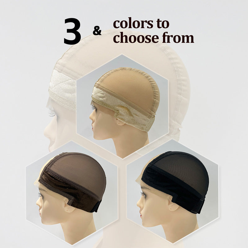 4*5 Inch U Part Mesh Stretch Weaving Wig Cap