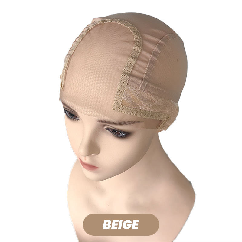 4*5 Inch U Part Mesh Stretch Weaving Wig Cap
