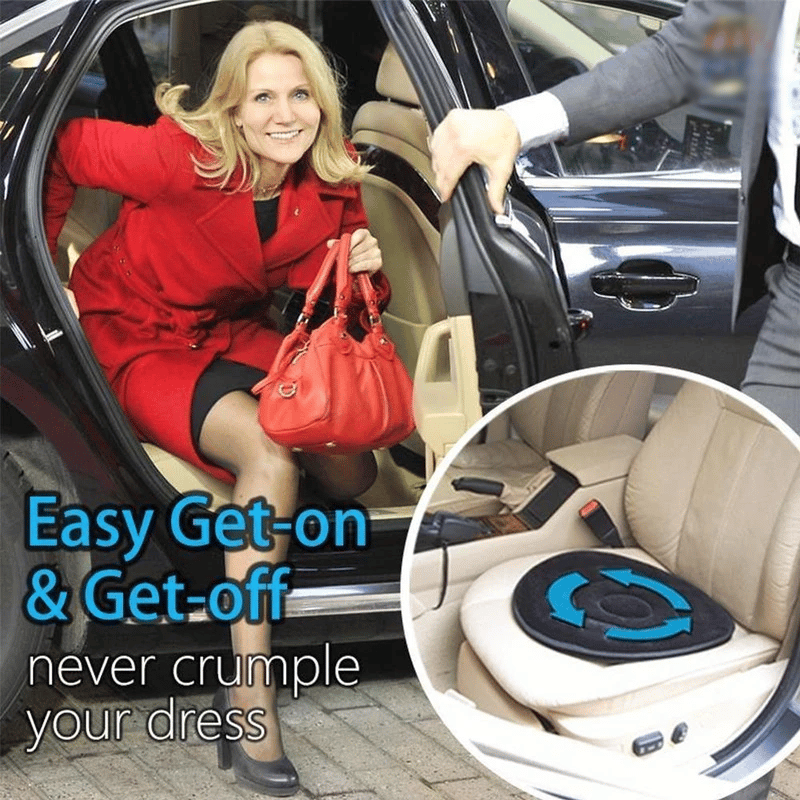 🔥50% off!💺360° Rotating Seat Cushion😌 Lumbar Support & Pressure Relief 🚗