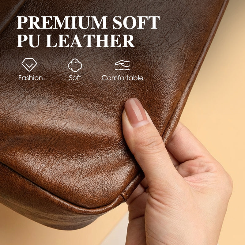 Women's Soft Faux Leather Crossbody Handbag