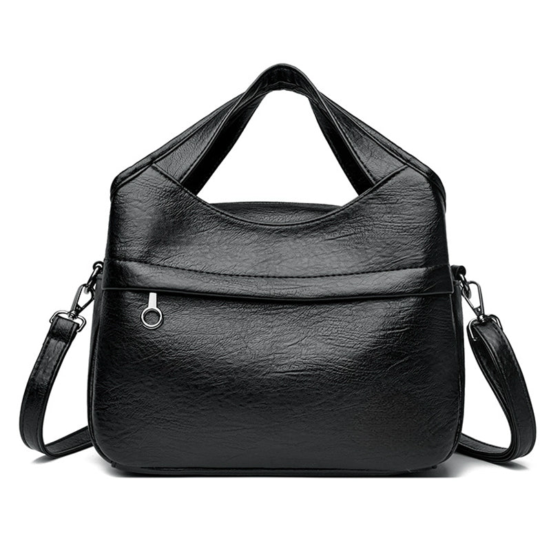 Women's Soft Faux Leather Crossbody Handbag
