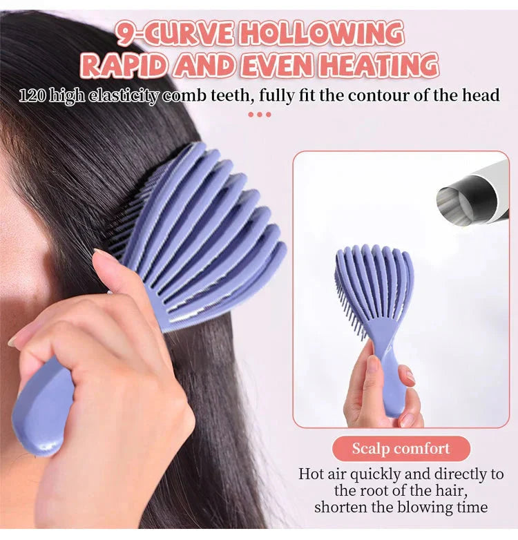 ✨Hollow Out Smooth Hair Fluffy Comb