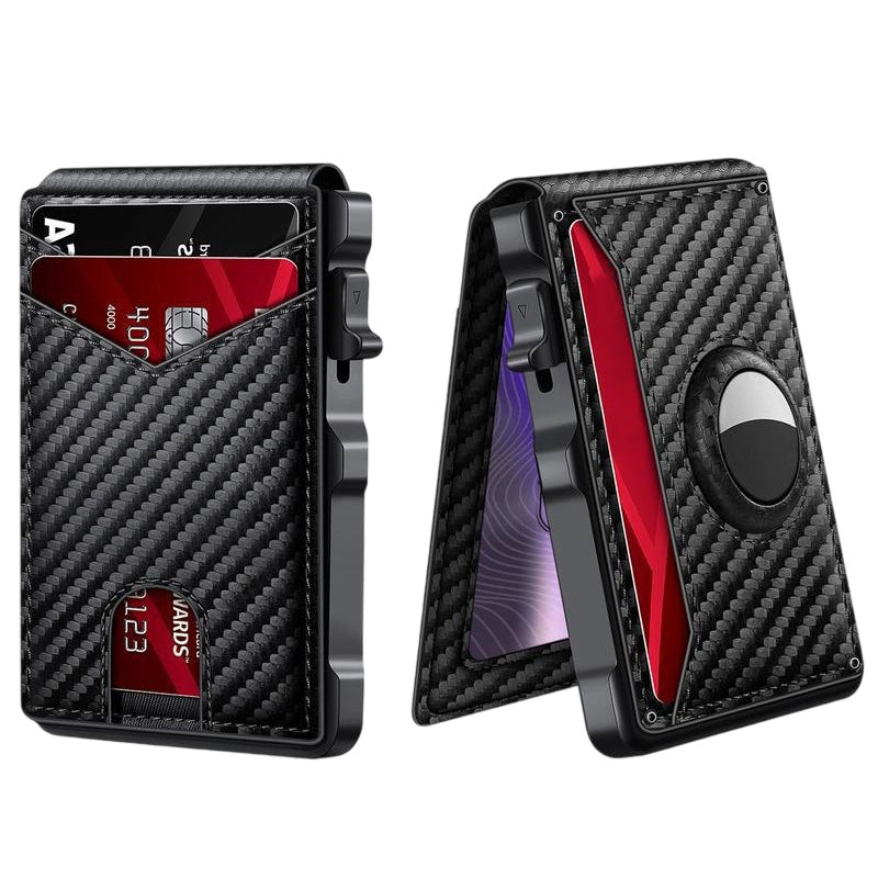 Secure Quick-Access Pop-Up Tracker Wallet