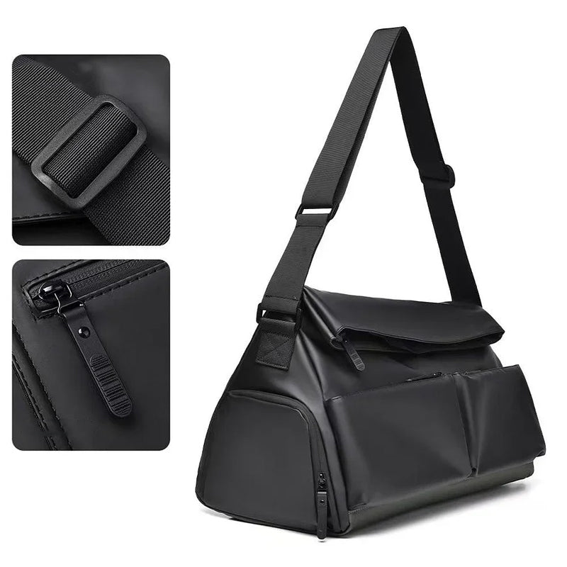 📢📢50% OFF !!!⏰Waterproof Travel Duffel Bag with Shoe Compartment