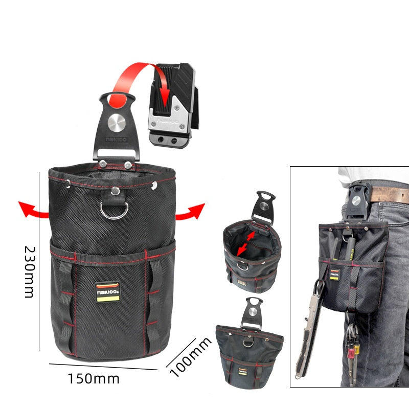 🛠️ 50% OFF NOW! 🔧 Clip-On Tool Pouch Belt Bag – Hands-Free Storage, Durable Fabric & Quick Access 🧰
