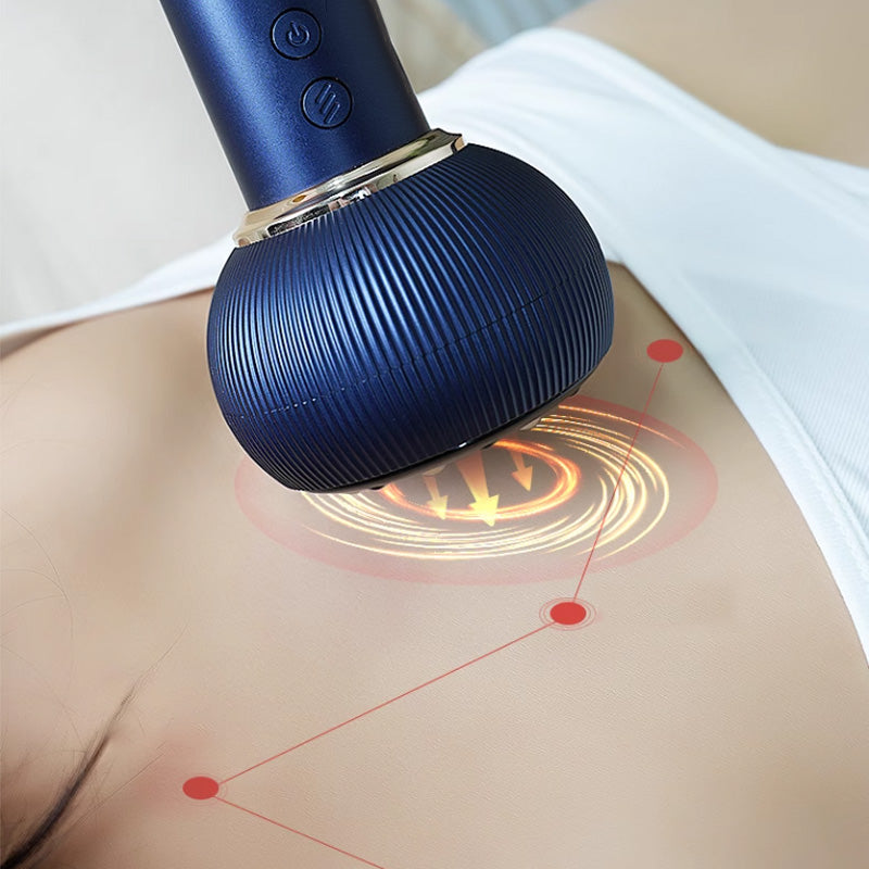Electric Cupping Therapy Massager & Meridian Brush Set