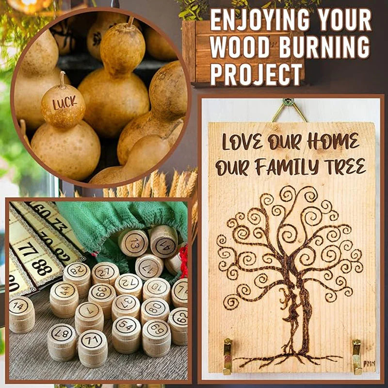 🔥Last Day Sale 50%🔥26 Letters Copper Mold —DIY Wood Burning/Carving Set