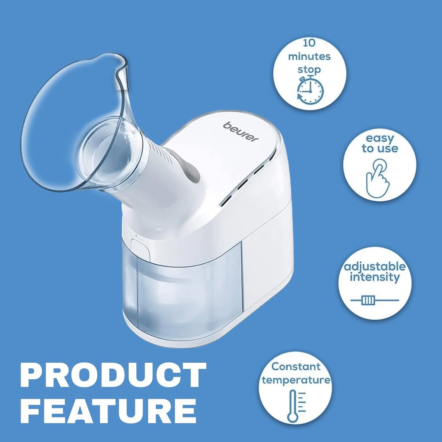 Sinus Steam Inhaler - Electric Si40 Warm Steam Inhaler Nasal Sinus Vaporiser