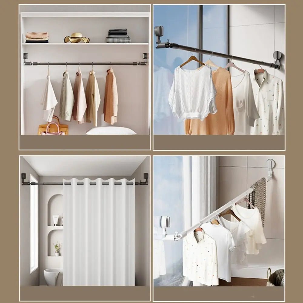 Suction Cup Drying Rack – Adjustable &amp; Reusable