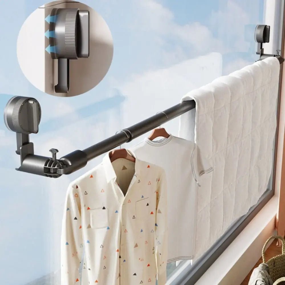 Suction Cup Drying Rack – Adjustable &amp; Reusable