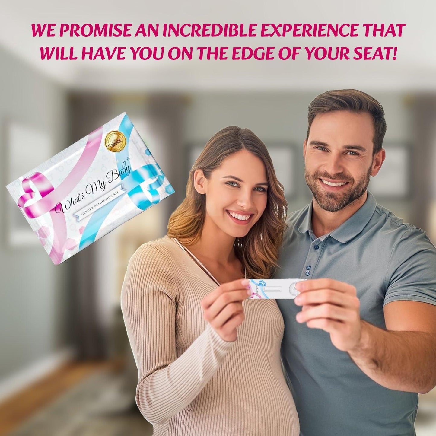 Gender Test Predictor - Whats My Baby® Pregnancy Gender Prediction Test Kit Girl Or Boy? From 5 Weeks!