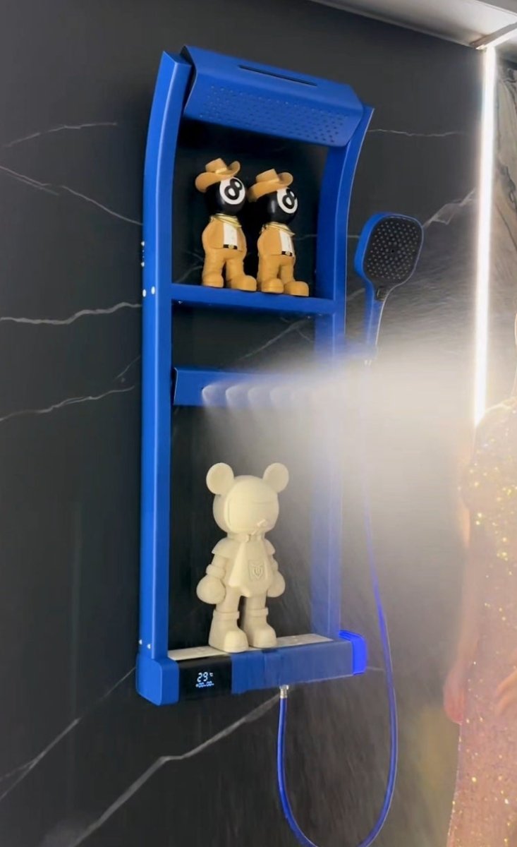 Thermostatic Rainfall Shower System with Handheld Spray