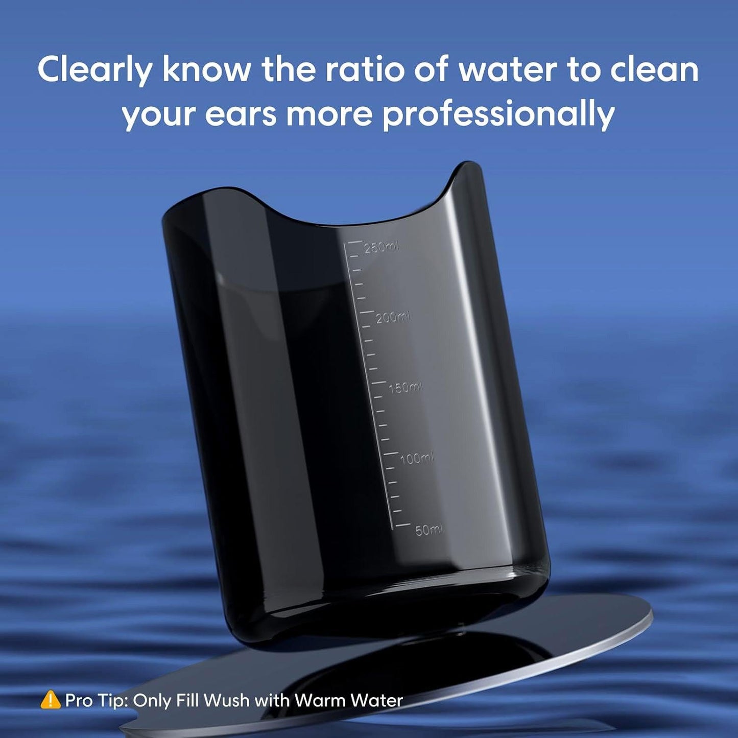 Ear Wax Removal Tool - Water Powered Push Ear Cleaner Electric Ear Cleaning Kits
