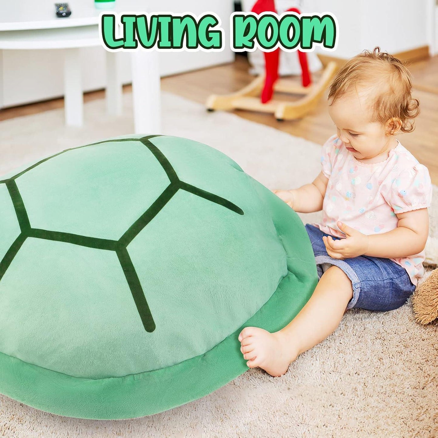 Wearable Turtle Shell Pillow - 100/130CM Wearable Turtle Shell stuffed Animal Toy Plush Pillow Kid Best Gift