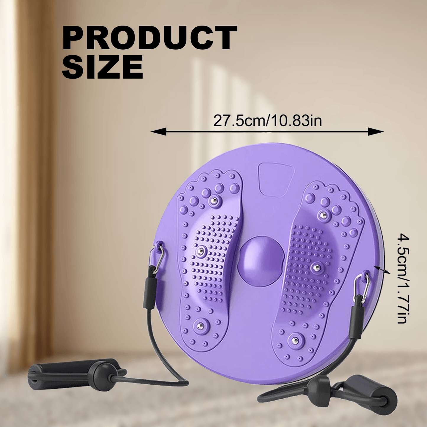 Waist Twisting Disc - Twist Board Foot Massage Home Fitness Exercise Equipment