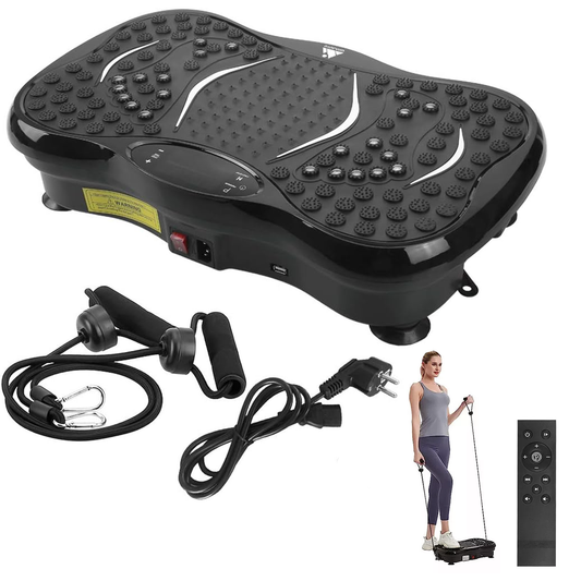 Vibrating Exercise Plate – Home Gym Workout Machine for Weight Loss & Muscle Toning