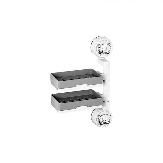 Wall-Mounted Multi-Layer Soap Dish Holder