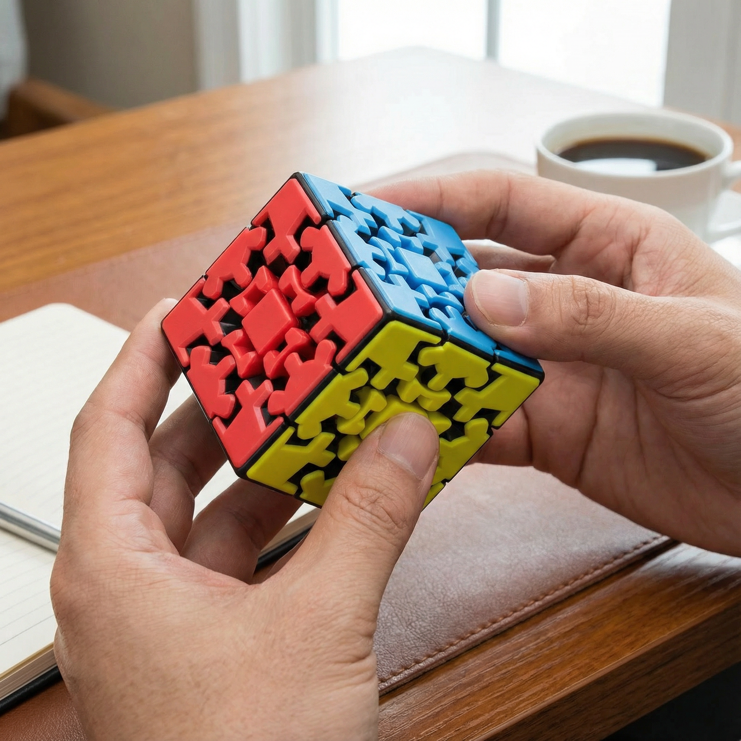 Gear Magic Cube 3×3×3 – Mechanical Puzzle Game