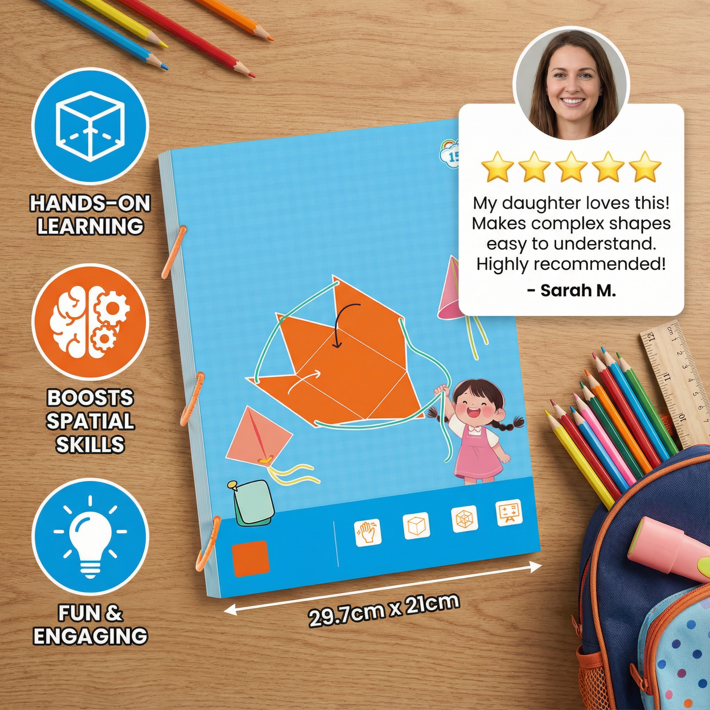 Brilliant geometry textbook for children
