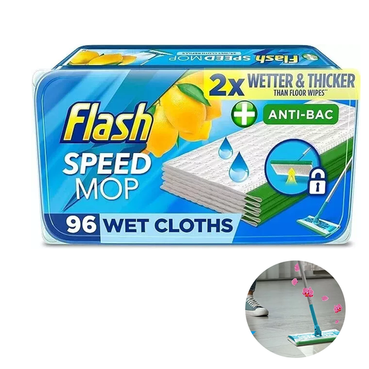 Wet Mopping Cloths – Super Absorbent & Reusable Cleaning Pads for All Floor Types