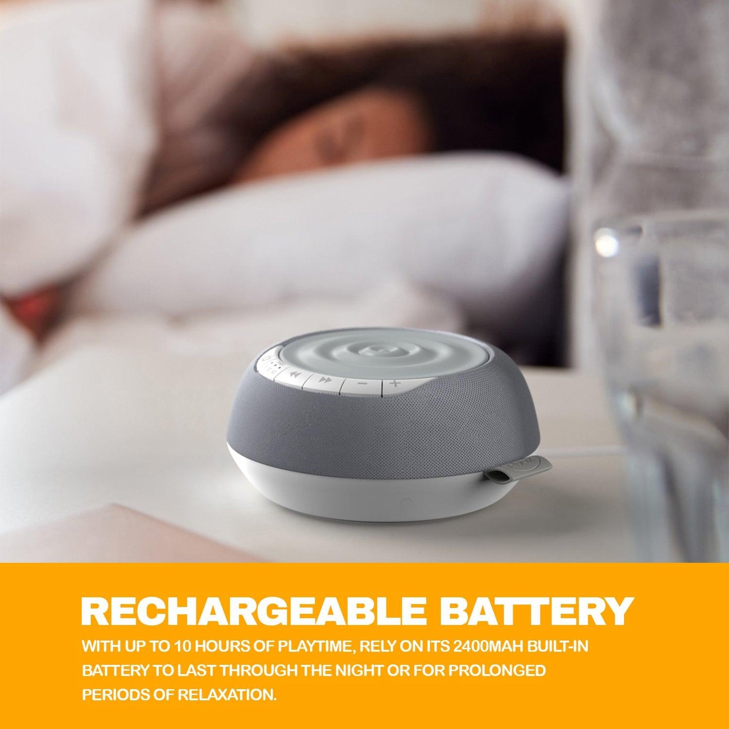 Sound Machines for Sleeping - Calming Sleep Aid White Noise Therapy Sound Machine