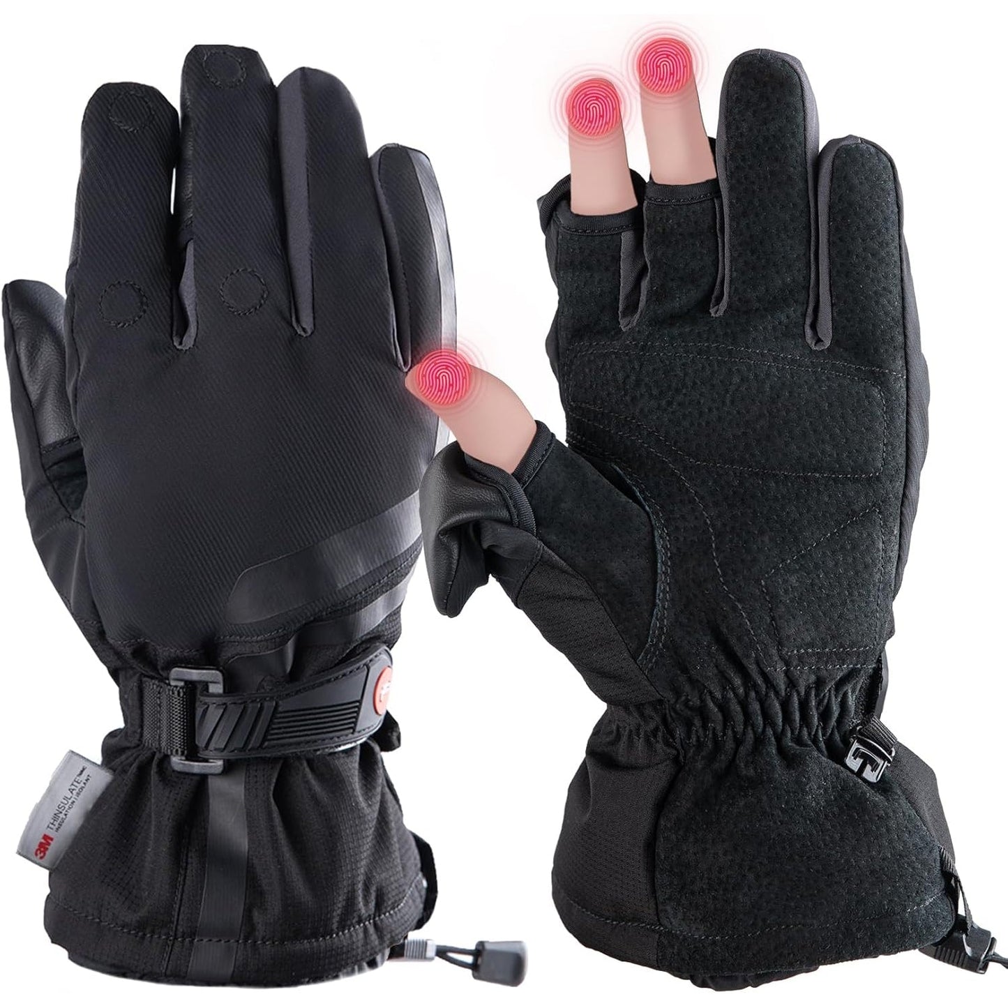 Winter Photography Gloves - PGYTECH Professional Outdoor Gloves for Photographers